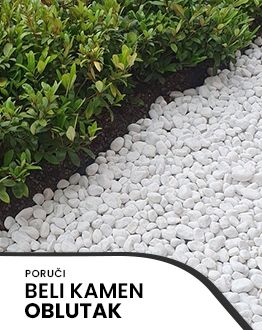 Beli kamen - oblutak